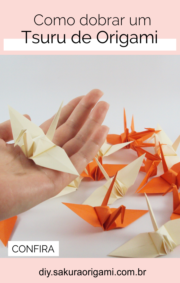 Como Dobrar Um Tsuru De Origami Passo A Passo Keithy DIY