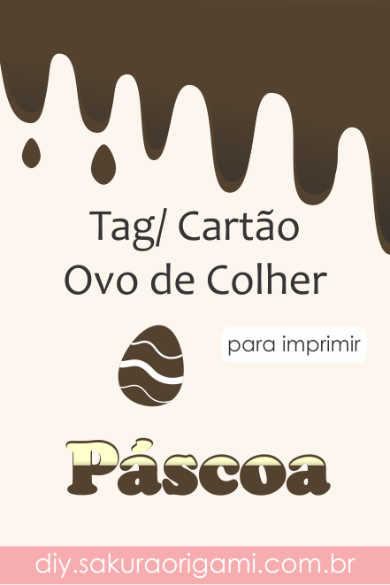 Tag Ovo de colher 01 – para imprimir - páscoa - keithy diy 